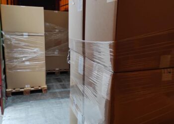 Magazyn pomocy humanitarnej w&nbsp;Leżajsku