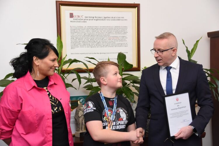 10-letni Antoni Bugajski z Sędziszowa Małopolskiego mistrzem Jiu-Jitsu