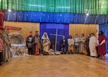 Uczestnicy Warsztatów Terapii Zajęciowej w&nbsp;Korytnikach przedstawili Misterium Męki Pańskiej