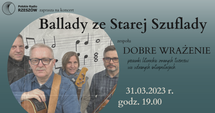 Zapraszamy na koncert zespołu Dobre Wrażenie