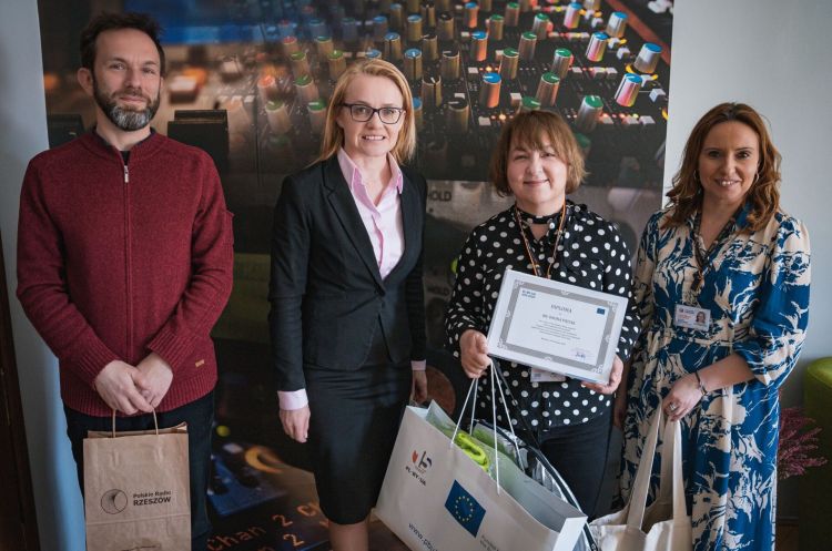 Iwona Piętak laureatką międzynarodowego konkursu dziennikarskiego 1 - Polskie Radio Rzeszów Iwona Piętak laureatką międzynarodowego konkursu dziennikarskiego