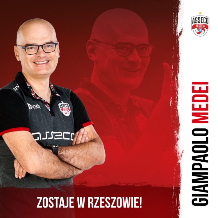 Asseco Resovia na dłużej z włoskim trenerem