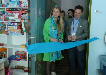 Otwarto punkt opieki nad&nbsp;dziećmi w&nbsp;Krośnie