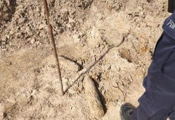 Niewybuchy na&nbsp;budowie drogi w&nbsp;Jasionce