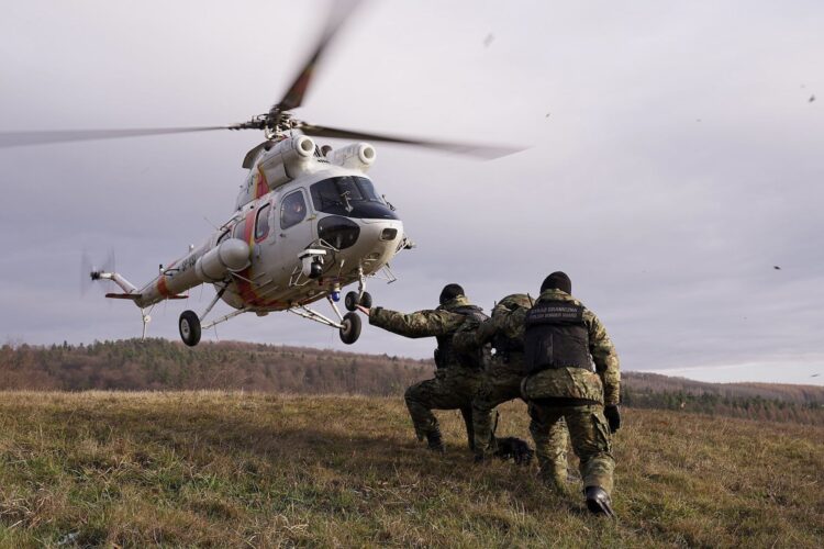 Wspólne ćwiczenia w Bieszczadach