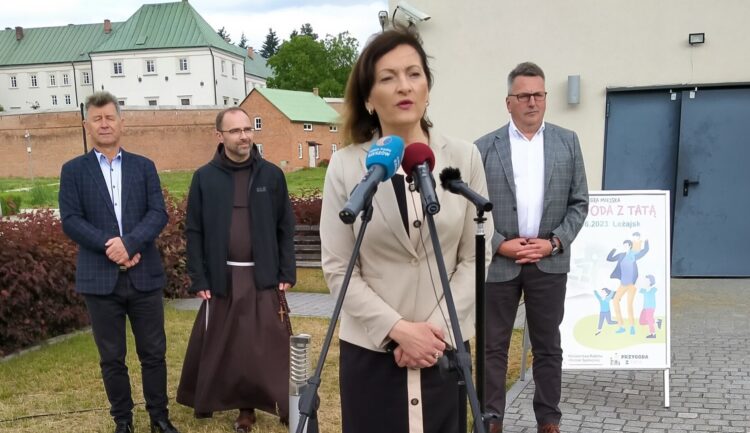 Przygoda z tatą. Gra miejska w Leżajsku