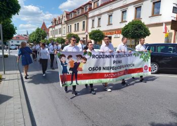 Piknik osób niepełnosprawnych w&nbsp;Łańcucie