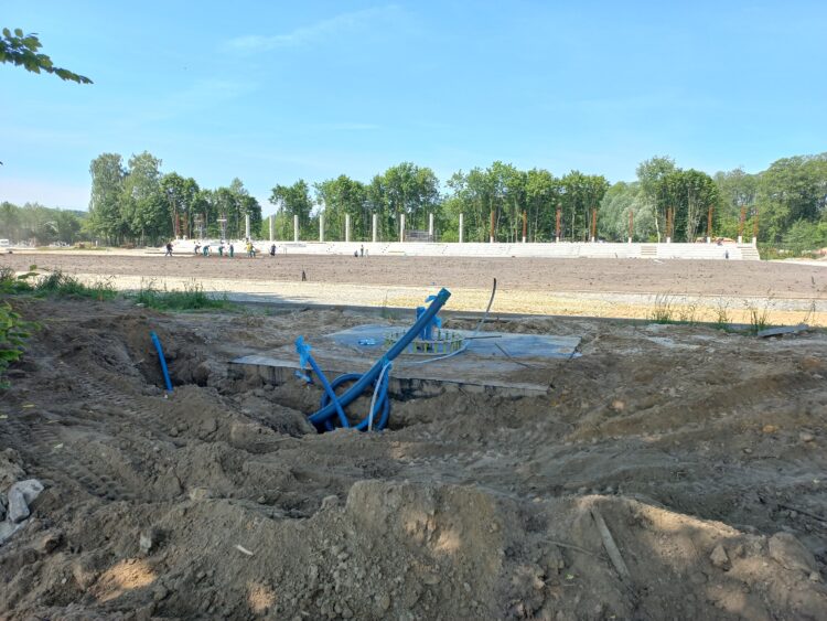 Przebudowa stadionu w Leżajsku