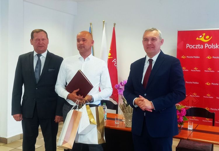 Bohaterski listonosz ze Zgłobnia nagrodzony