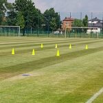 Piłka nożna - trening medialny PGE Stali Mielec - Polskie Radio Rzeszów