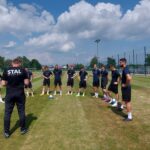 Piłka nożna - trening medialny PGE Stali Mielec - Polskie Radio Rzeszów