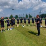 Piłka nożna - trening medialny PGE Stali Mielec - Polskie Radio Rzeszów