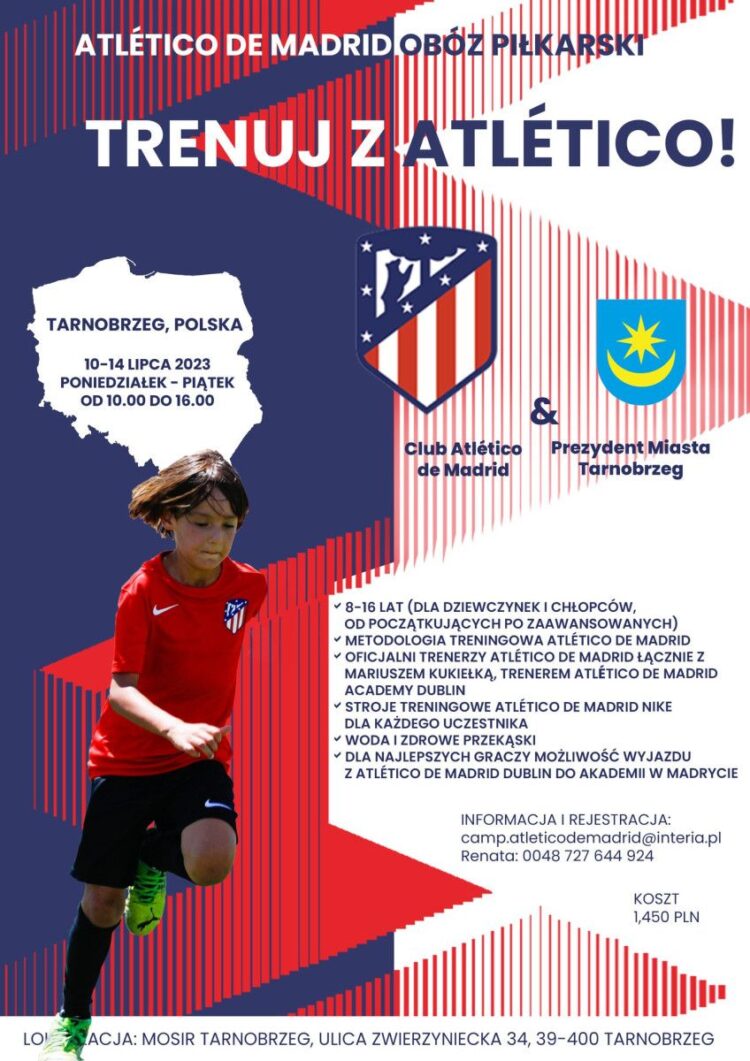 Atletico Madryt w Tarnobrzegu