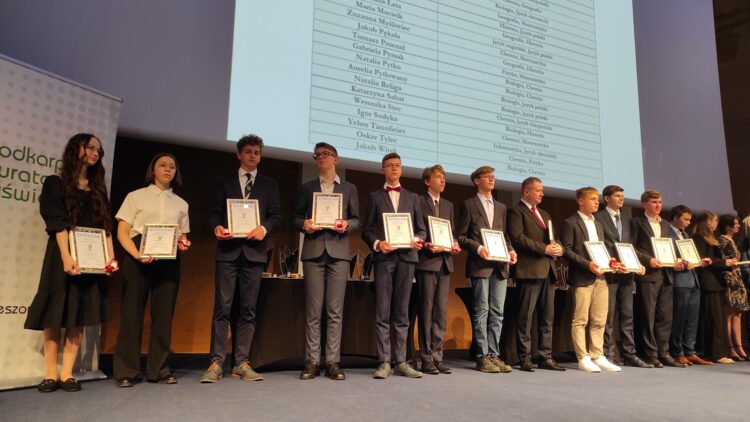 Gala laureatów konkursów przedmiotowych