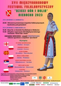 Plakat Dzieci Gor i Dolin 2023