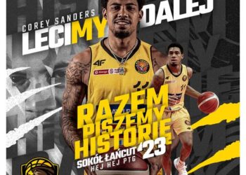 Koszykówka. Amerykanin ciągle z&nbsp;Sokołem