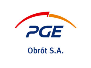 logo PGE Obrot SA pion RGB Npodpis 1