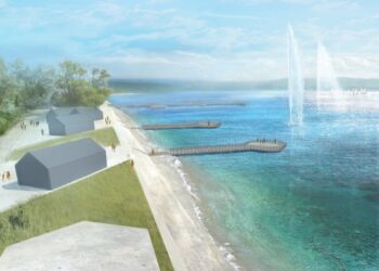 Molo nad&nbsp;jeziorem, pomosty, tężnia. Plany inwestycyjne Tarnobrzega