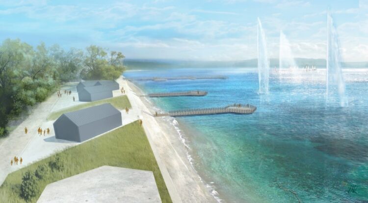 Molo nad jeziorem, pomosty, tężnia. Plany inwestycyjne Tarnobrzega