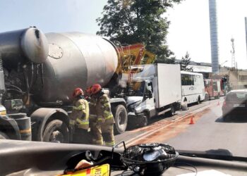 Wypadek w&nbsp;Jaśle. Utrudnienia na&nbsp;trasie