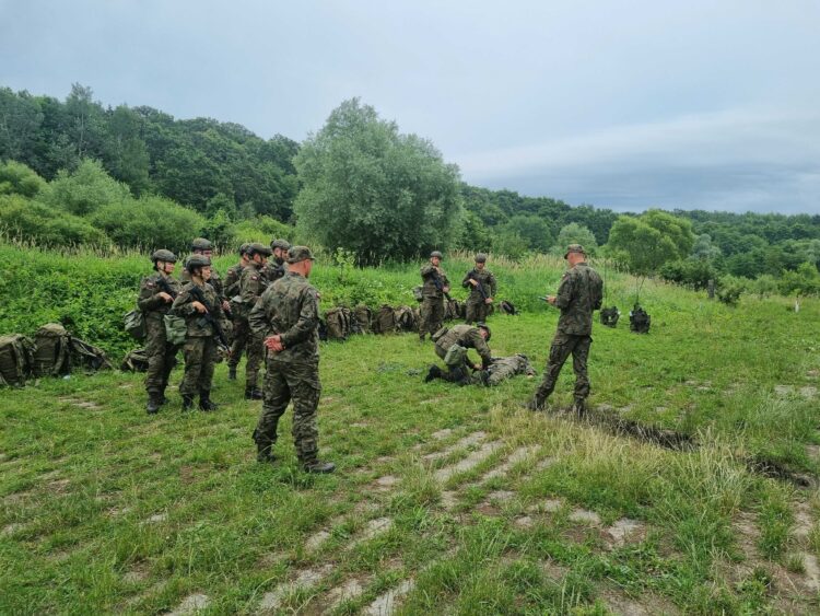 Finał szkolenia terytorialsów w Przemyślu