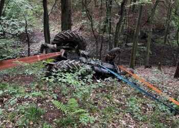 Śmiertelny wypadek traktorzysty