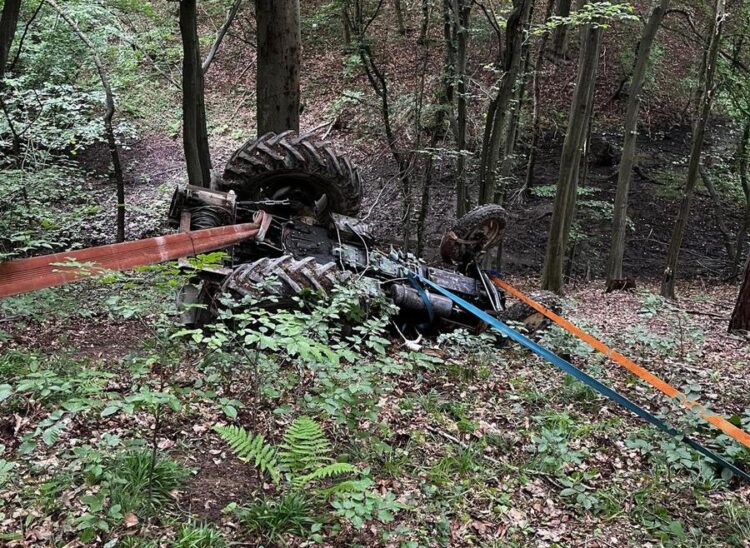 Śmiertelny wypadek traktorzysty