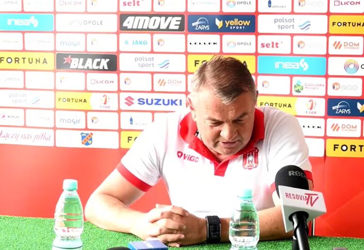 Trener Hajdo ostro po porażce