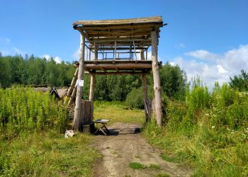Powstaje Osada Słowiańska nad Zalewem Strzegocickim (zdjęcia)