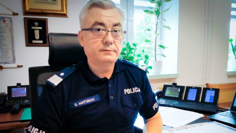 Nadinspektor Dariusz Matusiak: Nie brakuje chętnych do pracy w policji