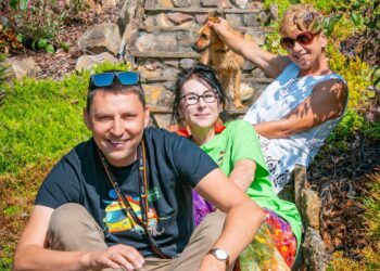 Radio Biwak 18.07 – ogród aktorki Małgorzaty Machowskiej (zdjęcia)