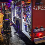 Pożar w firmie oponiarskiej w Dębicy (zdjęcia) - Polskie Radio Rzeszów