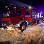 Pożar w firmie oponiarskiej w Dębicy (zdjęcia) - Polskie Radio Rzeszów