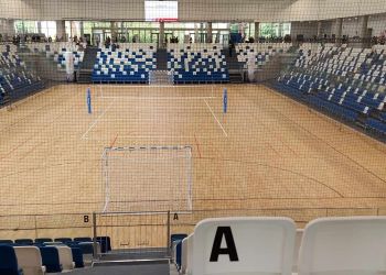 Nowa hala sportowa w&nbsp;Mielcu gotowa. Pomieści kilka tysięcy osób