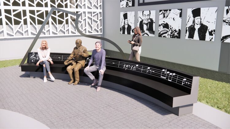 W Jaśle stanie ławka z postacią Jerzego „Dudusia” Matuszkiewicza