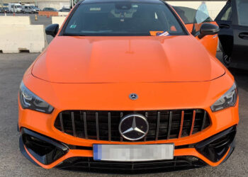 Skradziony mercedes miał trafić do&nbsp;Afryki