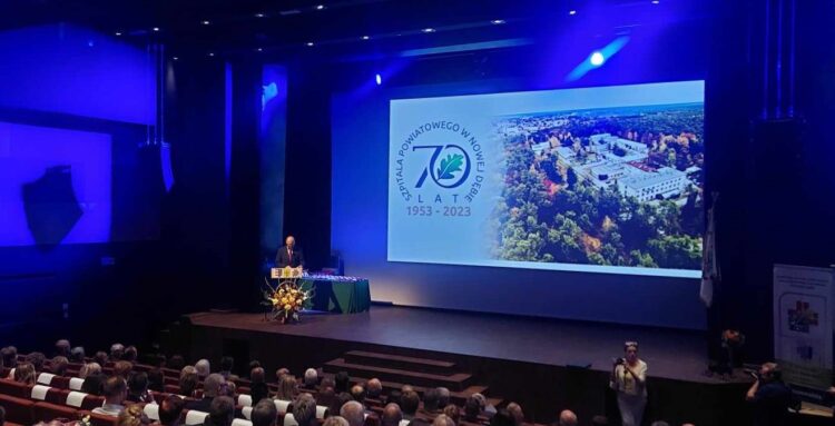 70-lecie szpitala w Nowej Dębie