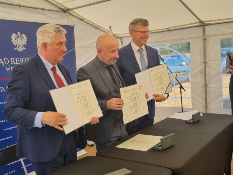 Przekazanie działki pod budowę sądu w Przeworsku