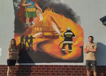 Strażacy z&nbsp;OSP w&nbsp;Kąkolówce remontują swoją remizę