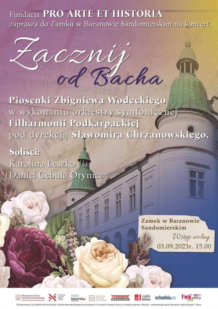Koncert „Zacznij od Bacha” na Zamku Królewskim