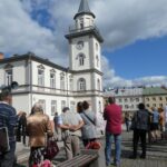 Protest na Rynku w Brzozowie i przed Urzędem Gminy w Nozdrzcu 2 - Polskie Radio Rzeszów Protest na Rynku w Brzozowie i przed Urzędem Gminy w Nozdrzcu - Polskie Radio Rzeszów