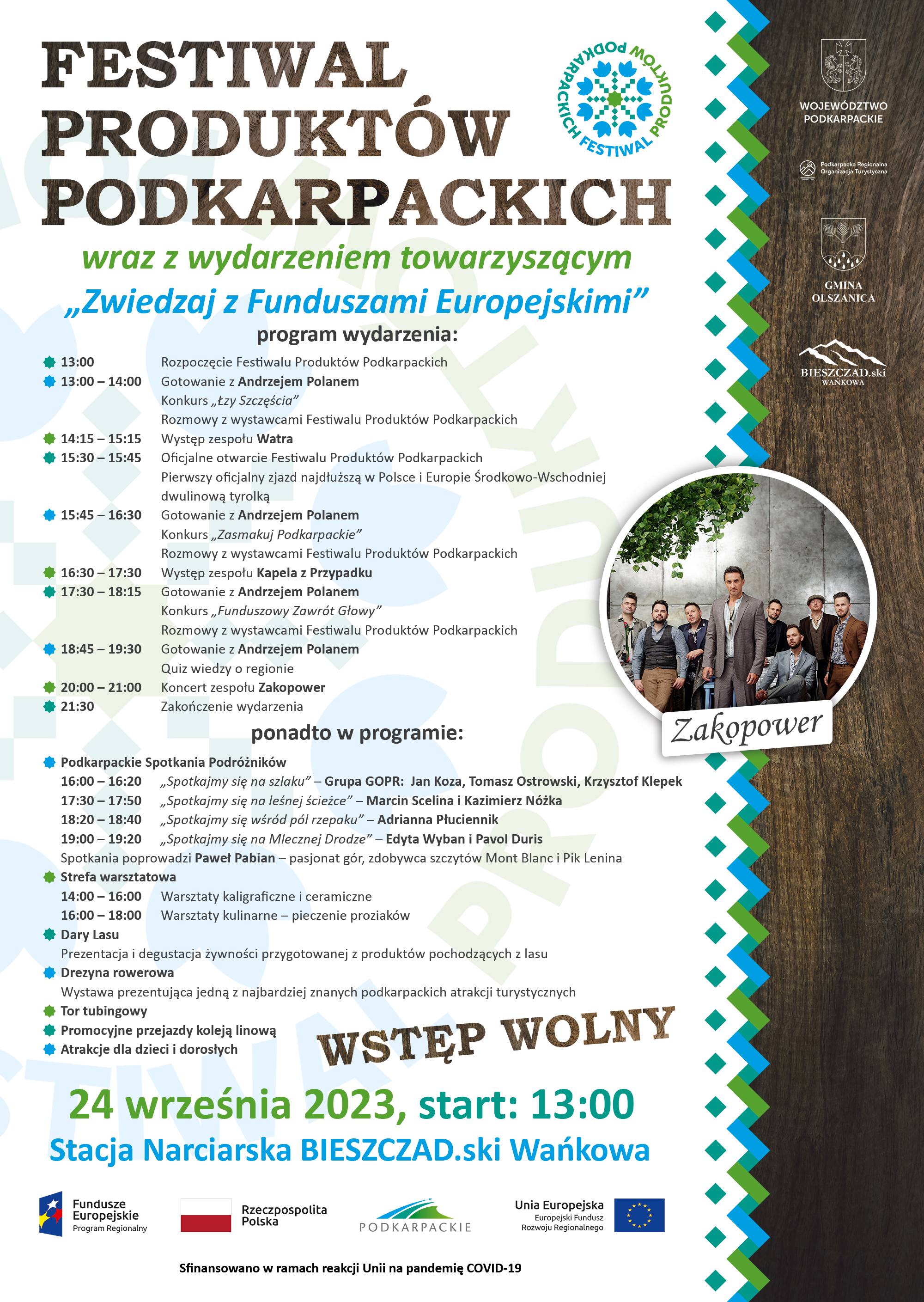 Plakat Festiwal Produktow Podkarpackich1
