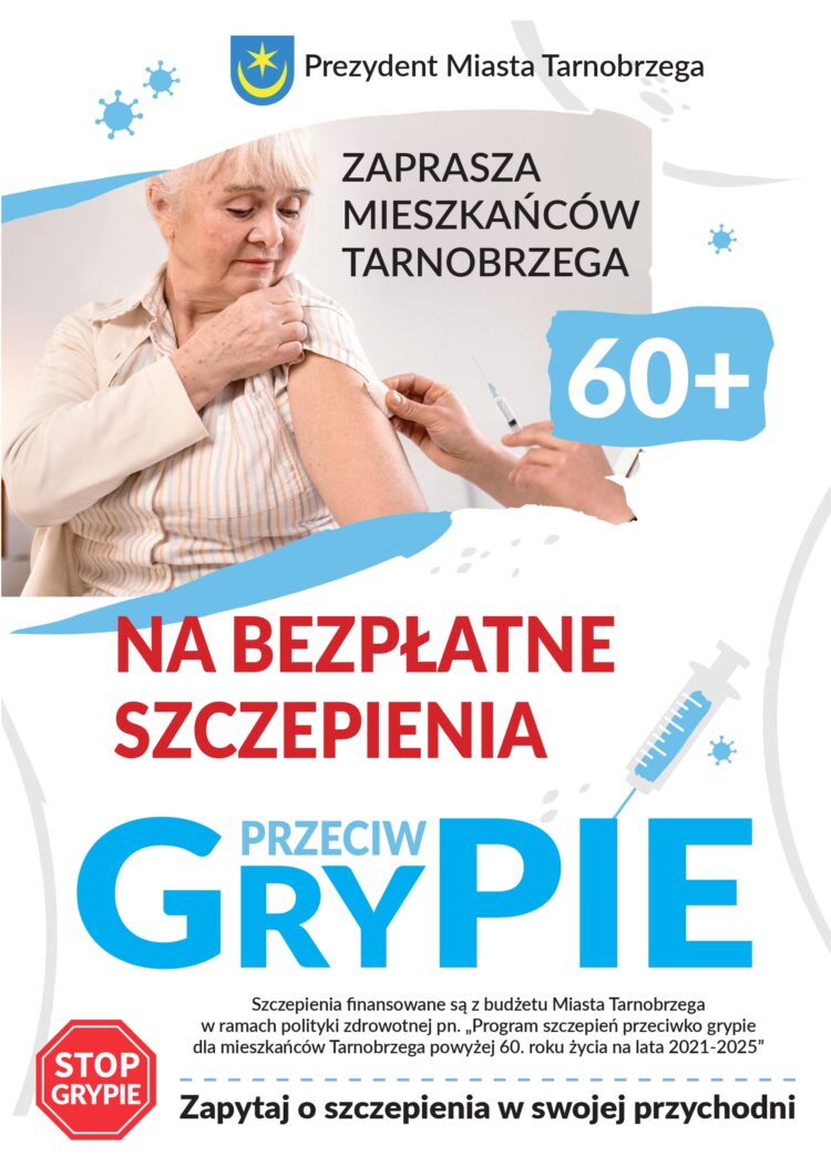 Bezpłatne szczepienia przeciw grypie w Tarnobrzegu