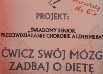 3. edycja miejsca przyjaznego seniorom i przeciwdziałanie chorobie Alzheimera