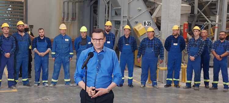 Tarnobrzeg. Wizyta premiera w Siarkopolu