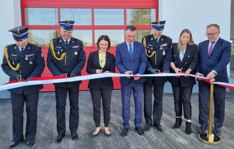 Zakończono rozbudowę Komendy Straży Pożarnej w Jarosławiu