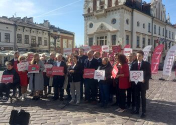 Konferencja prasowa Nowej Lewicy w Rzeszowie