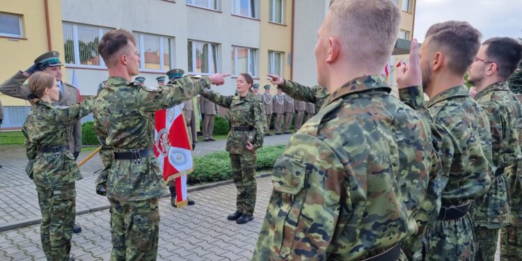 Ślubowanie nowych funkcjonariuszy Straży Granicznej w Przemyślu