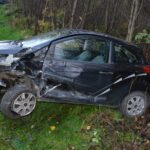 Czołowe zderzenie dwóch samochodów osobowych w Krośnie 3 - Polskie Radio Rzeszów Czołowe zderzenie dwóch samochodów osobowych w Krośnie - Polskie Radio Rzeszów