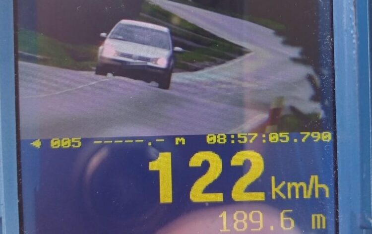 2,5 tys. złotych mandatu za nadmierną prędkość w terenie zabudowanym